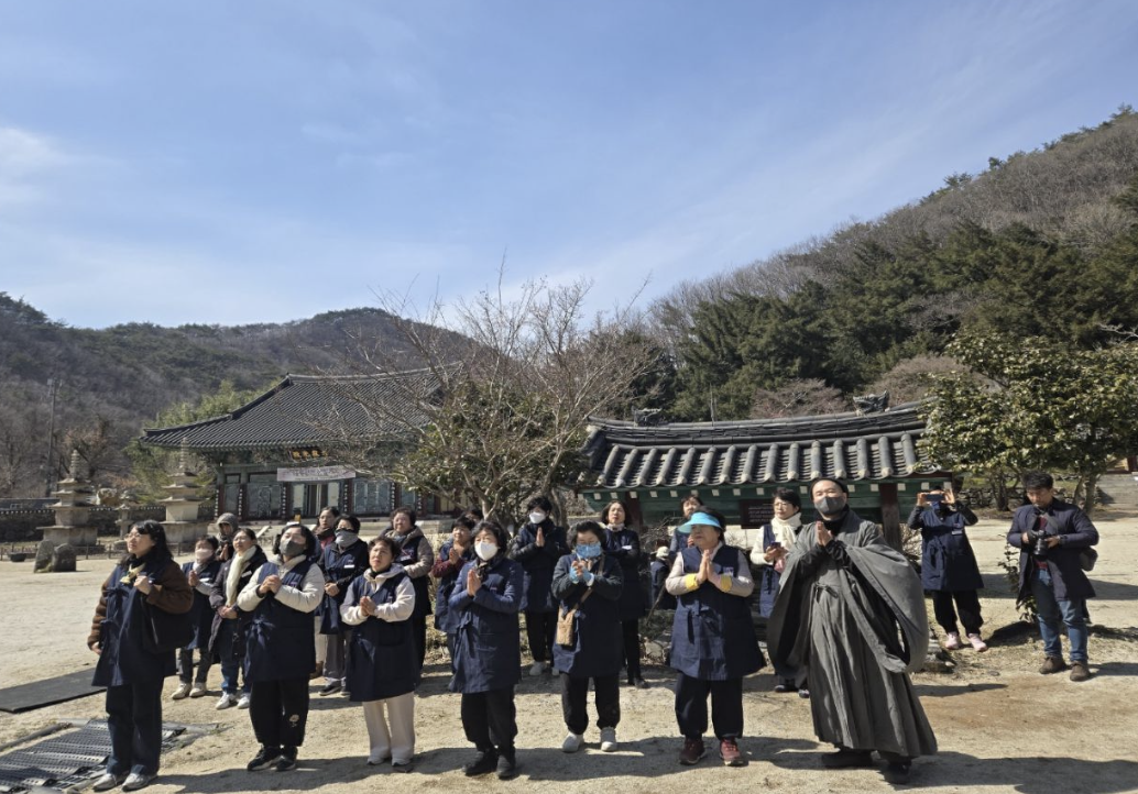 주지스님과 함께 한 탬플스테이